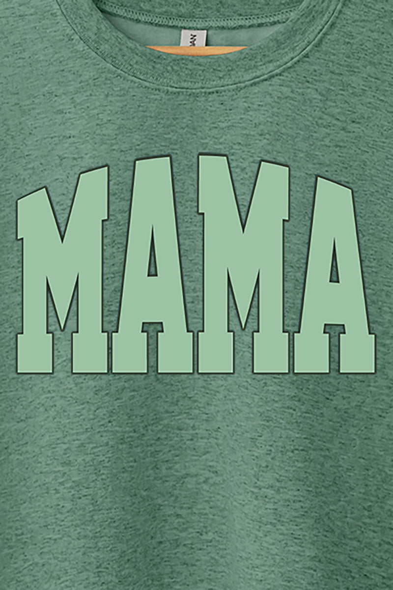 Sage Arched Mama Heavy-weight Crew Sweatshirt product image 2