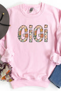 Floral Boho GiGi Heavy-weight Crew Sweatshirt product image 1