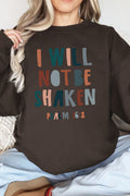 I Will Not Be Shaken Heavy-weight Crew Sweatshirt product image 1