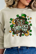 Leopard Shamrock St. Patrick's Day Heavy-weight Crew product image 1