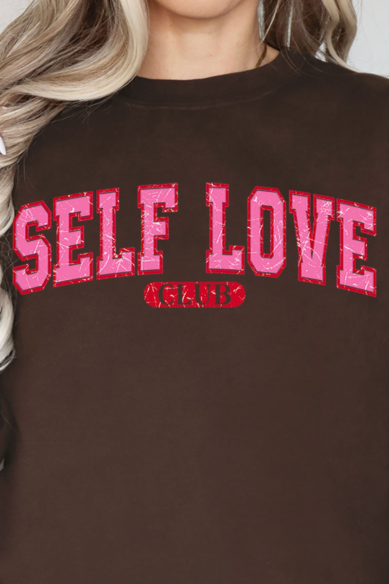 Vintage Self Love Club Heavy-weight Crew Sweatshirt product image 2