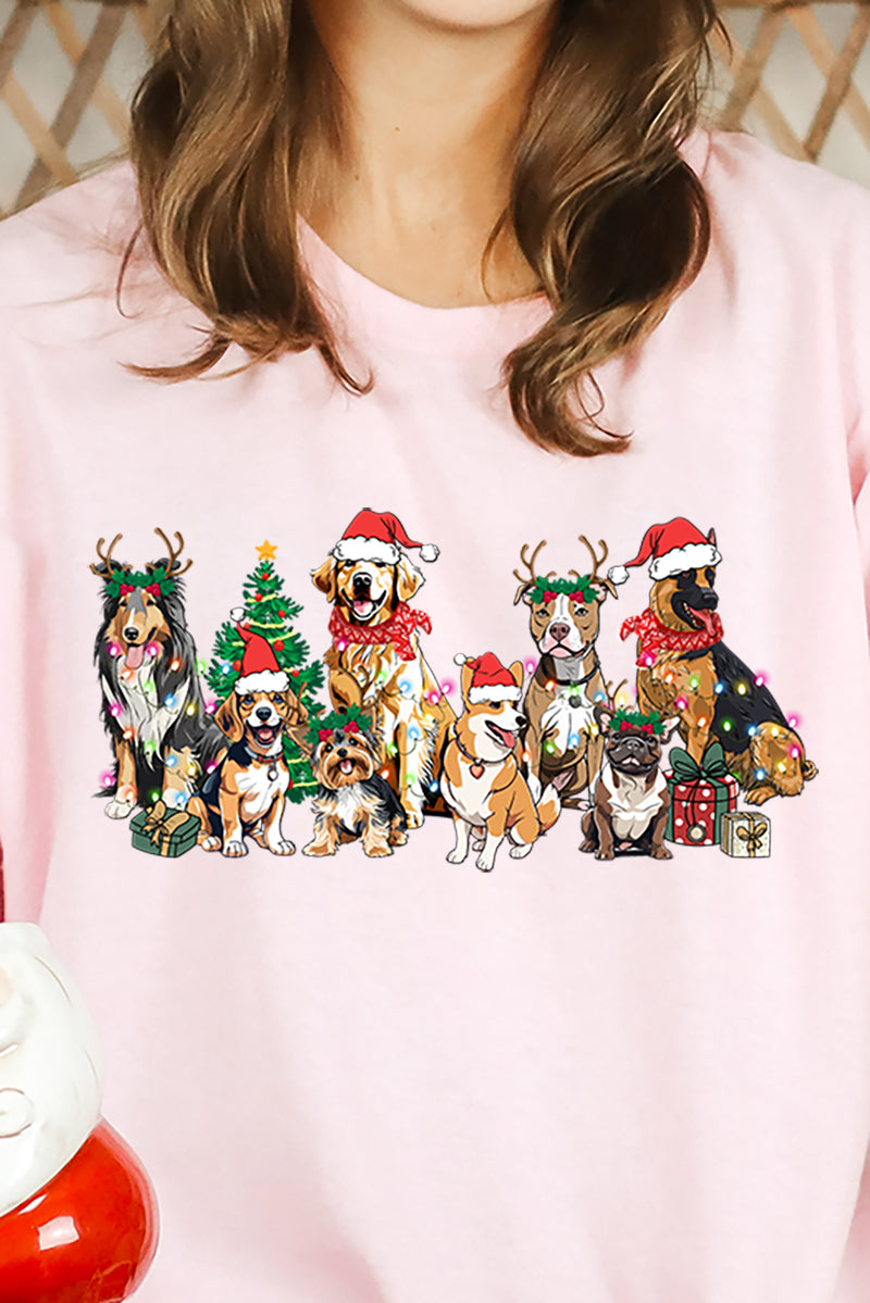 Barking Up The Christmas Tree Short Sleeve Relaxed Fit product image 2