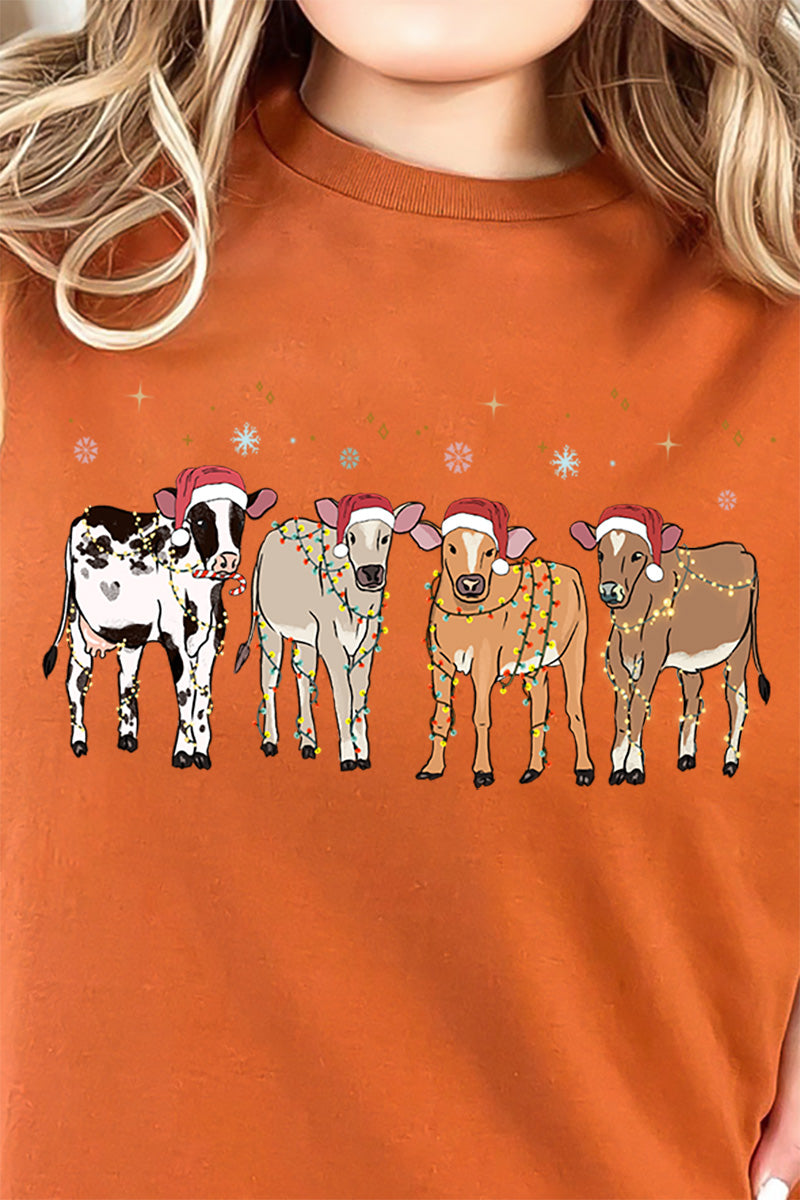Farm Animals Country Christmas Short Sleeve Relaxed Fit product image 2