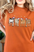 Farm Animals Country Christmas Short Sleeve Relaxed Fit product image 1
