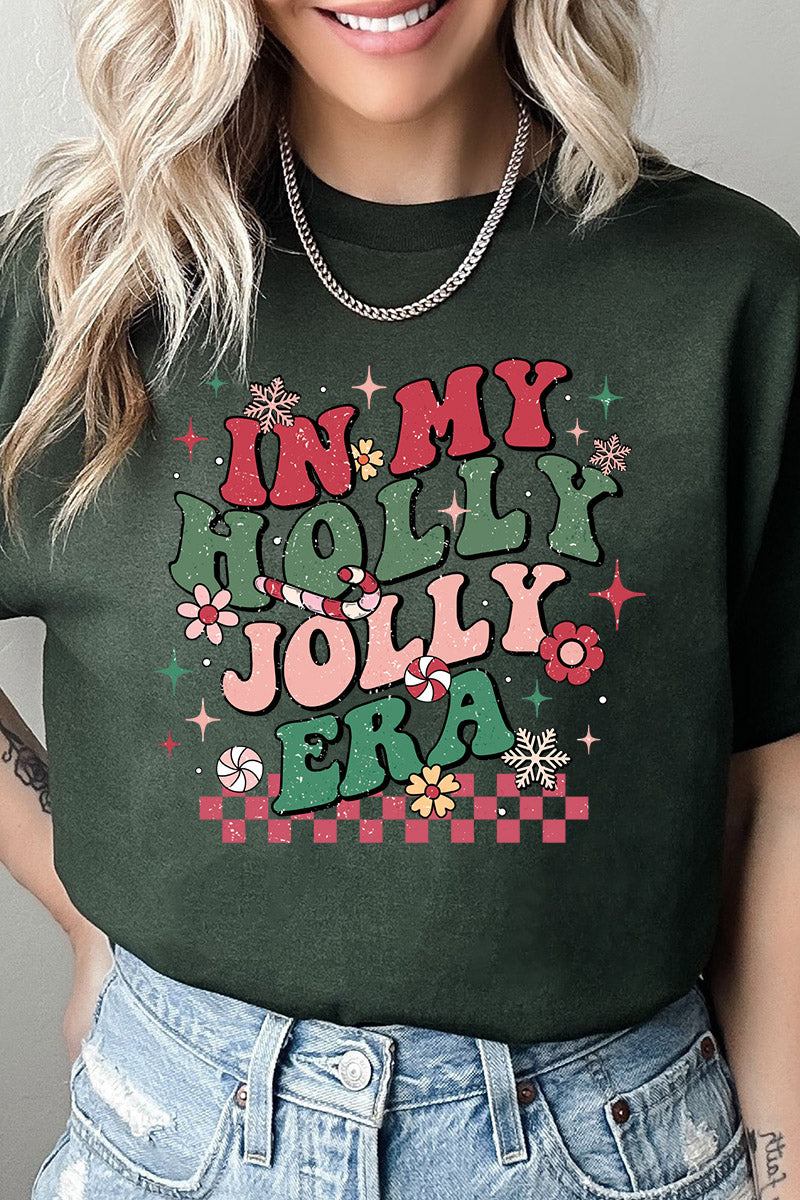 Holly Jolly Era Short Sleeve Relaxed Fit T-Shirt product image 1