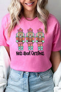 Nuts About Christmas Short Sleeve Relaxed Fit T-Shirt product image 1