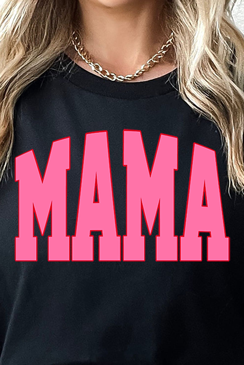 Pink Arched Mama Short Sleeve Relaxed Fit T-Shirt product image 2