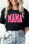 Pink Arched Mama Short Sleeve Relaxed Fit T-Shirt product image 1