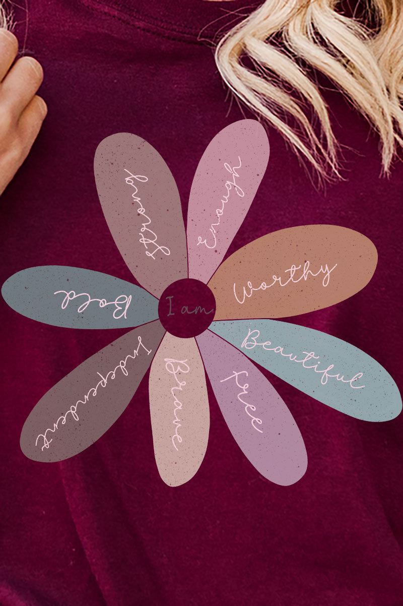 Daisy Positivity Short Sleeve Relaxed Fit T-Shirt product image 2