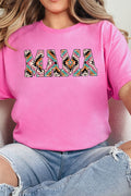 Distressed Aztec Mama Short Sleeve Relaxed Fit T-Shirt product image 1