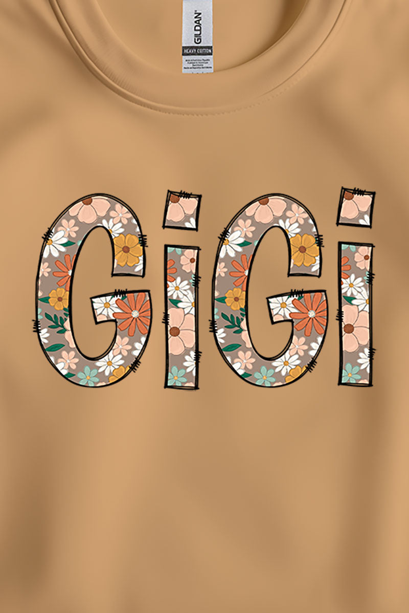 Floral Boho GiGi Short Sleeve Relaxed Fit T-Shirt product image 2