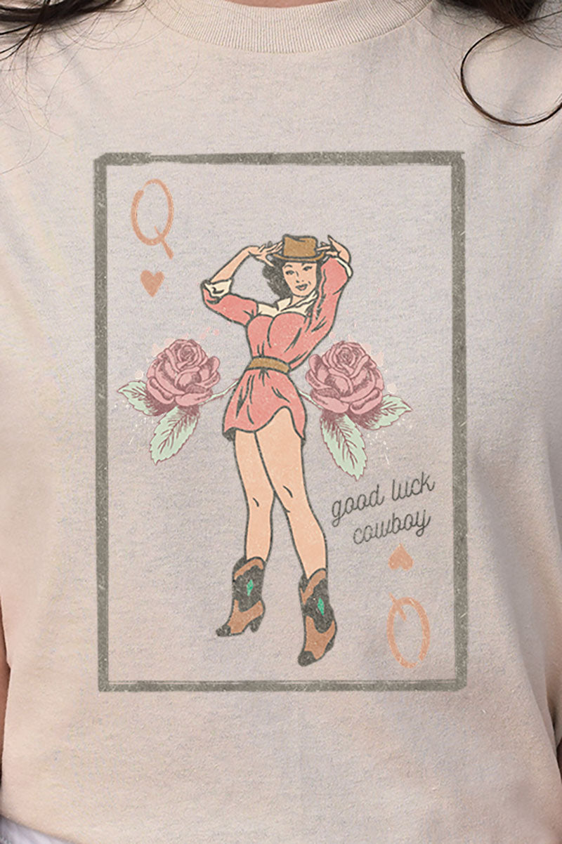 Good Luck Cowboy Short Sleeve Relaxed Fit T-Shirt product image 2