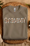 Floral Boho Grammy Short Sleeve Relaxed Fit T-Shirt product image 1