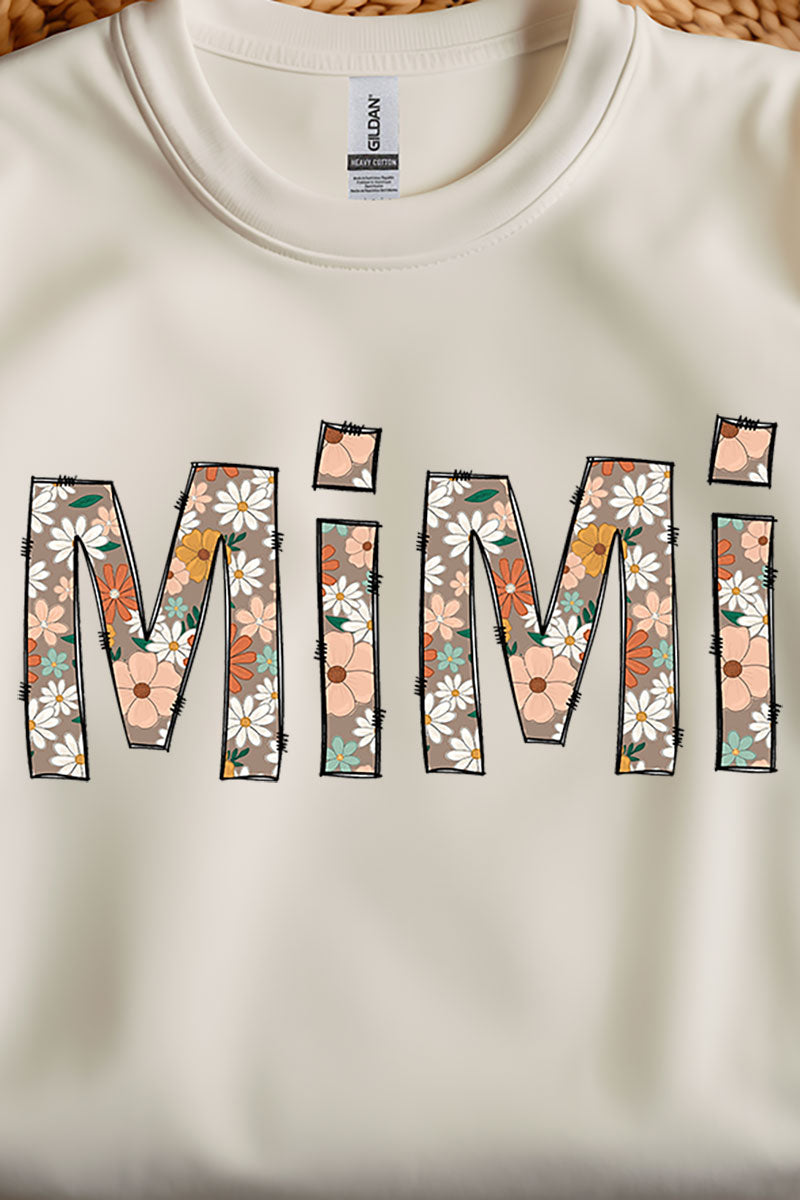 Floral Boho MiMi Short Sleeve Relaxed Fit T-Shirt product image 2