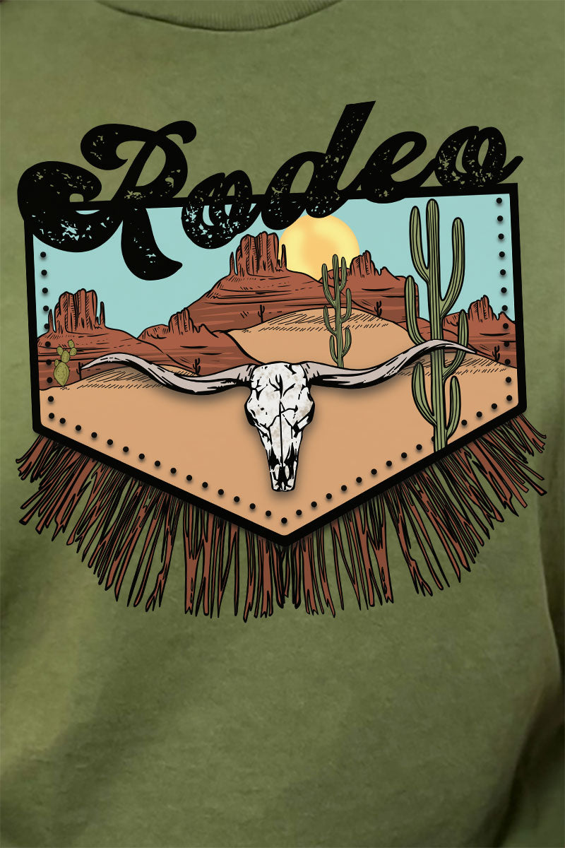 Rodeo Landscape Short Sleeve Relaxed Fit T-Shirt product image 2