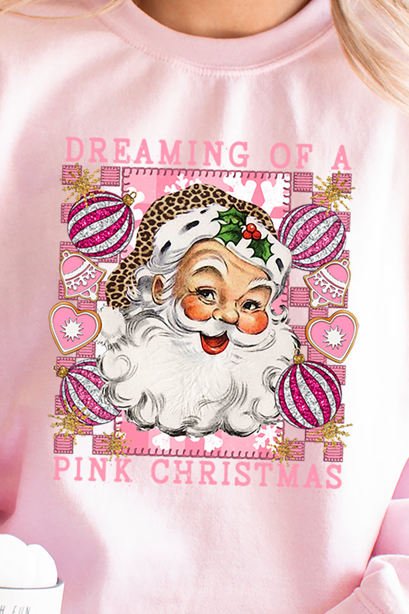Dreaming Of A Pink Christmas Unisex NuBlend Crew Sweatshirt product image 2