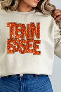 Faux Sequin Tennessee Transfer Unisex NuBlend Crew product image 1