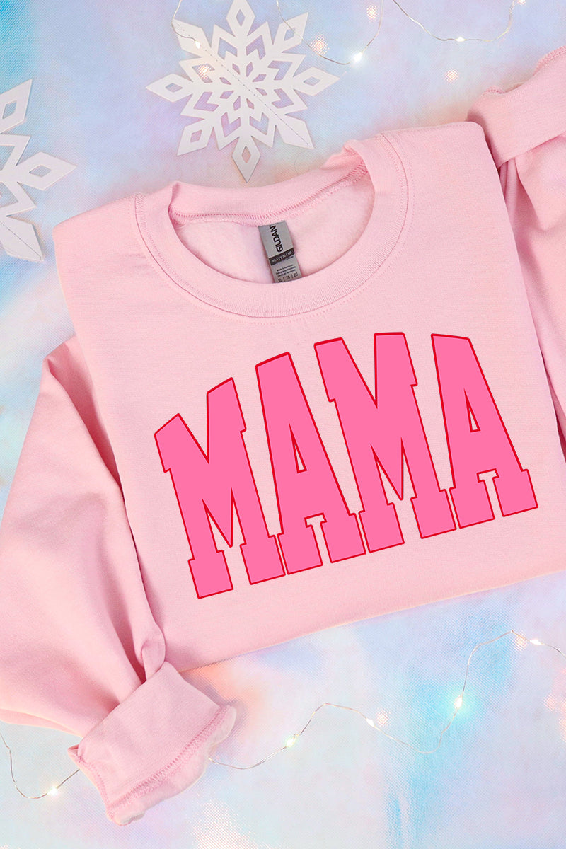 Pink Arched Mama Unisex NuBlend Crew Sweatshirt product image 1