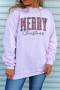 Red Buffalo Plaid Merry Christmas Unisex NuBlend Crew product image 1