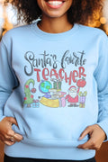 Santa's Favorite Teacher Unisex NuBlend Crew Sweatshirt product image 1
