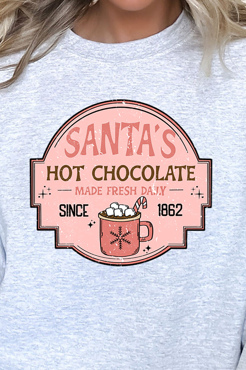 Santa's Hot Chocolate Unisex NuBlend Crew Sweatshirt product image 2