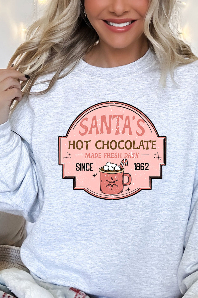 Santa's Hot Chocolate Unisex NuBlend Crew Sweatshirt product image 1