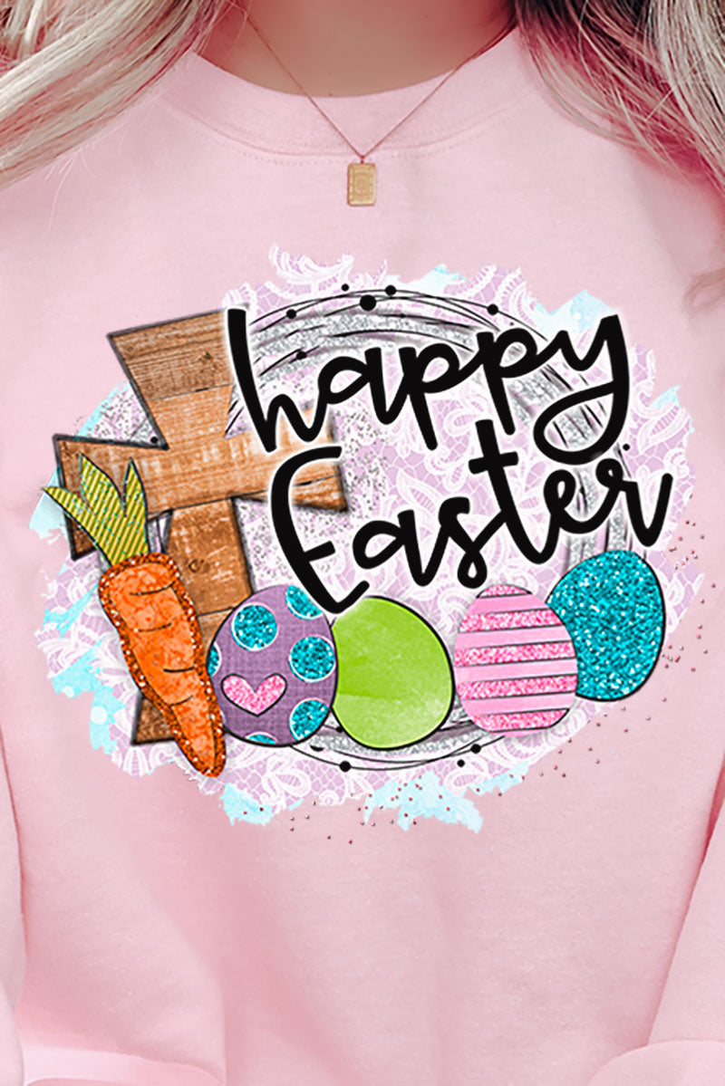 Cross Happy Easter Unisex NuBlend Crew Sweatshirt product image 2