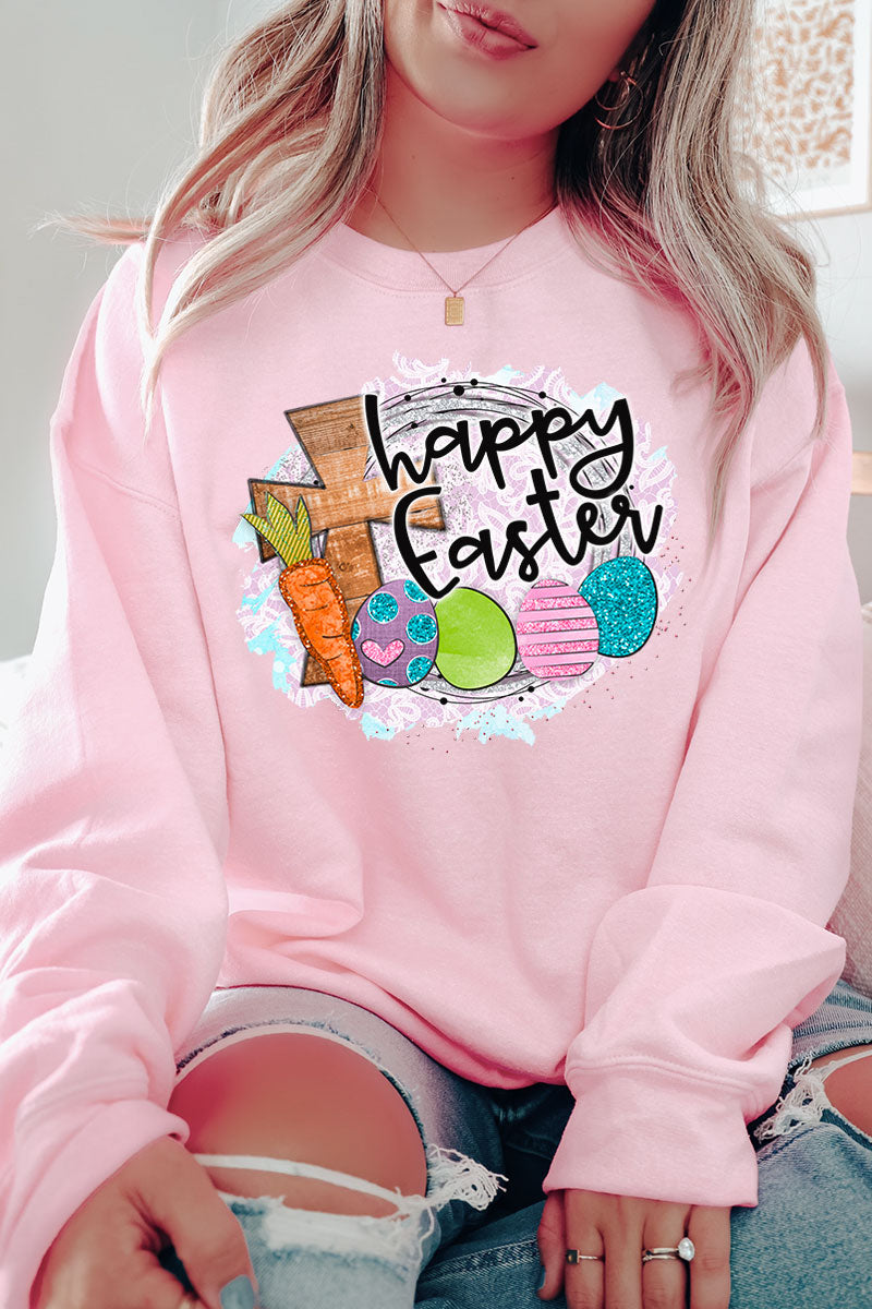 Cross Happy Easter Unisex NuBlend Crew Sweatshirt product image 1