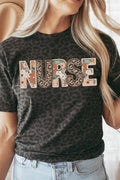 Boho Nurse Faux Embroidery Transfer Fine Jersey Tee product image 1
