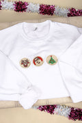 Embroidered Christmas Cookie Season Unisex NuBlend Crew product image 1