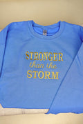 Embroidered Stronger Than The Storm Unisex NuBlend Crew product image 1