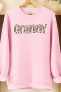 Floral Boho Granny Heavy-weight Crew Sweatshirt product image 1